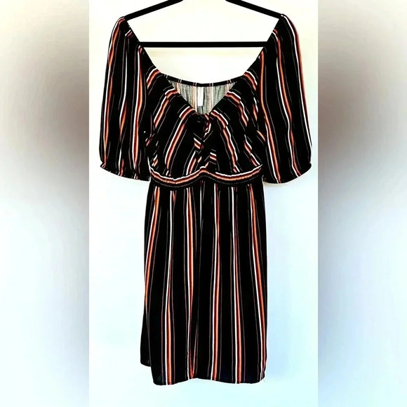 Xhilaration Striped Dress - Picture 2 of 3